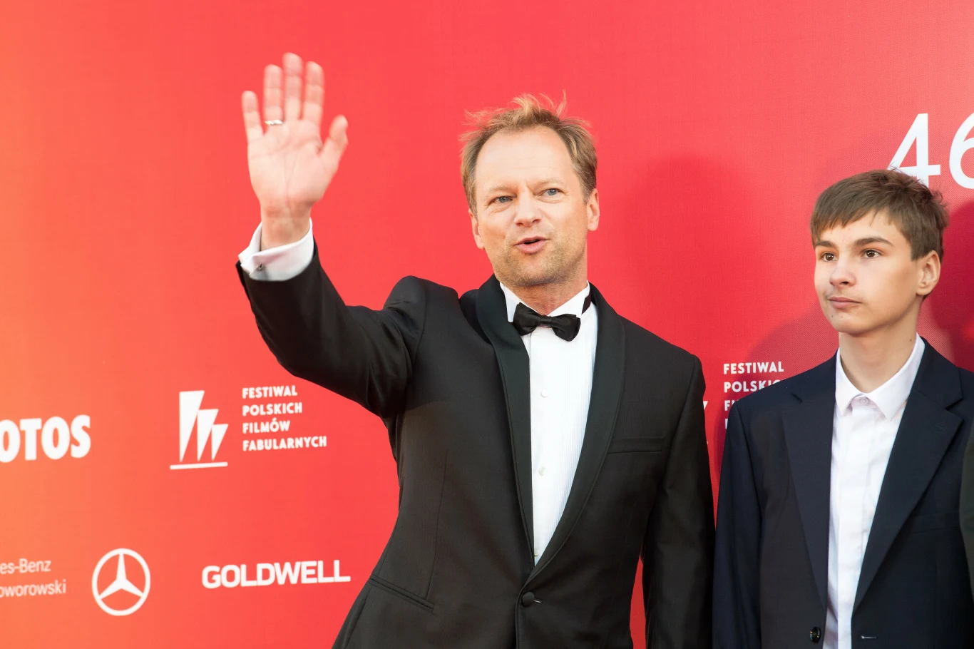 Maciej Stuhr i Teodor Koziar na Festiwalu Polskich Filmów Fabularnych w Gdyni (2021) Maciej Stuhr i Teodor Koziar na Festiwalu Polskich Filmów Fabularnych w Gdyni (2021)