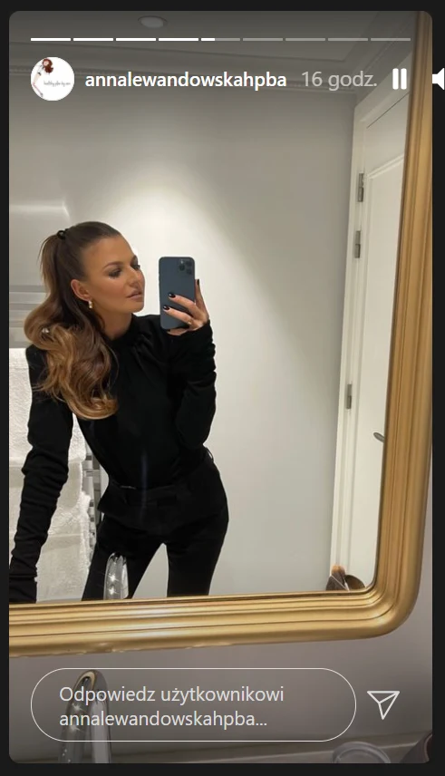 Anna Lewandowska w Paryżu