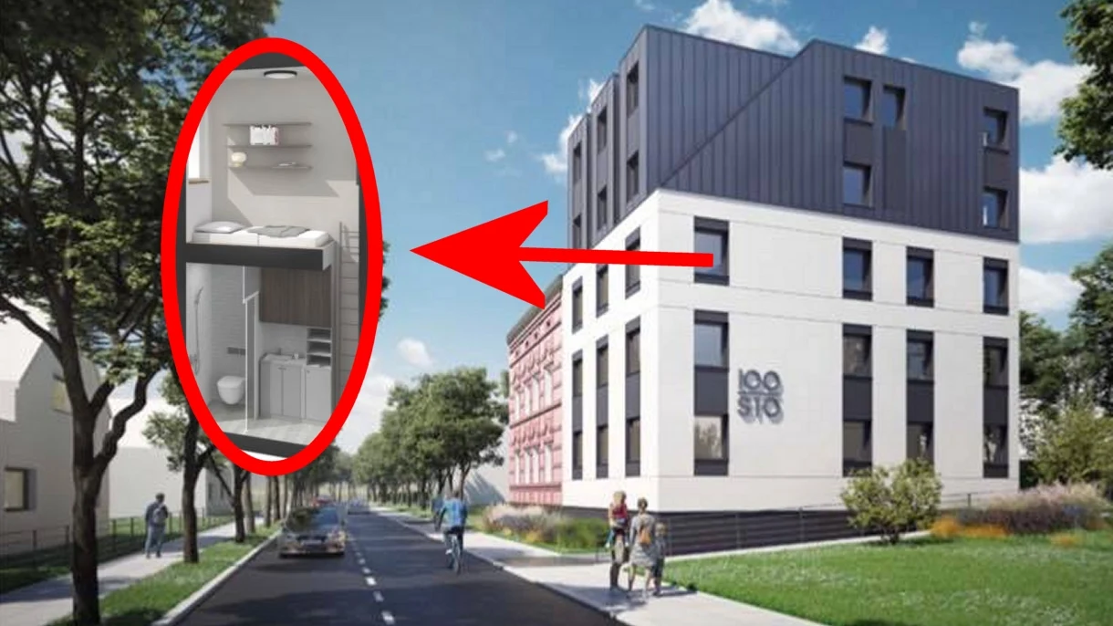 Mikrokawalerka o powierzchni 2,5 m2 Mikrokawalerka o powierzchni 2,5 m2