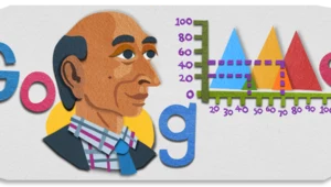 Lotfi Zadeh – amerykański naukowiec w Google Doodle 