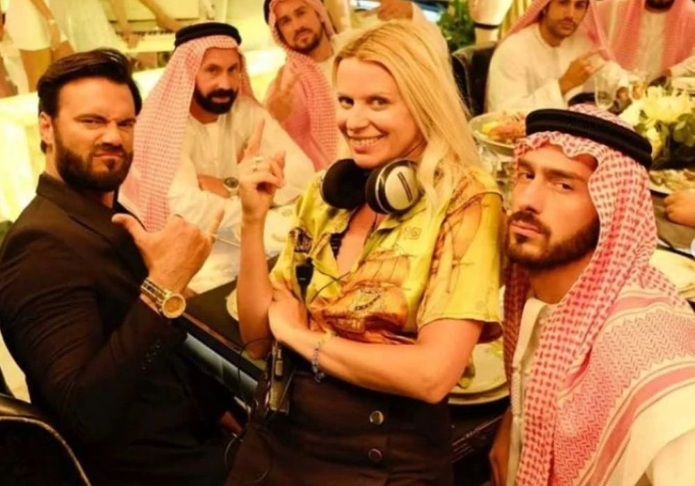 Maria Sadowska na planie "Dziewczyn z Dubaju" fot. Instagram (instagram.com/mariasadowska) Maria Sadowska na planie "Dziewczyn z Dubaju" fot. Instagram (instagram.com/mariasadowska)