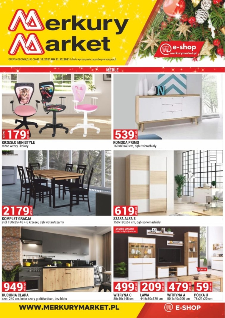 Merkury Market - promocje na meble do -30%