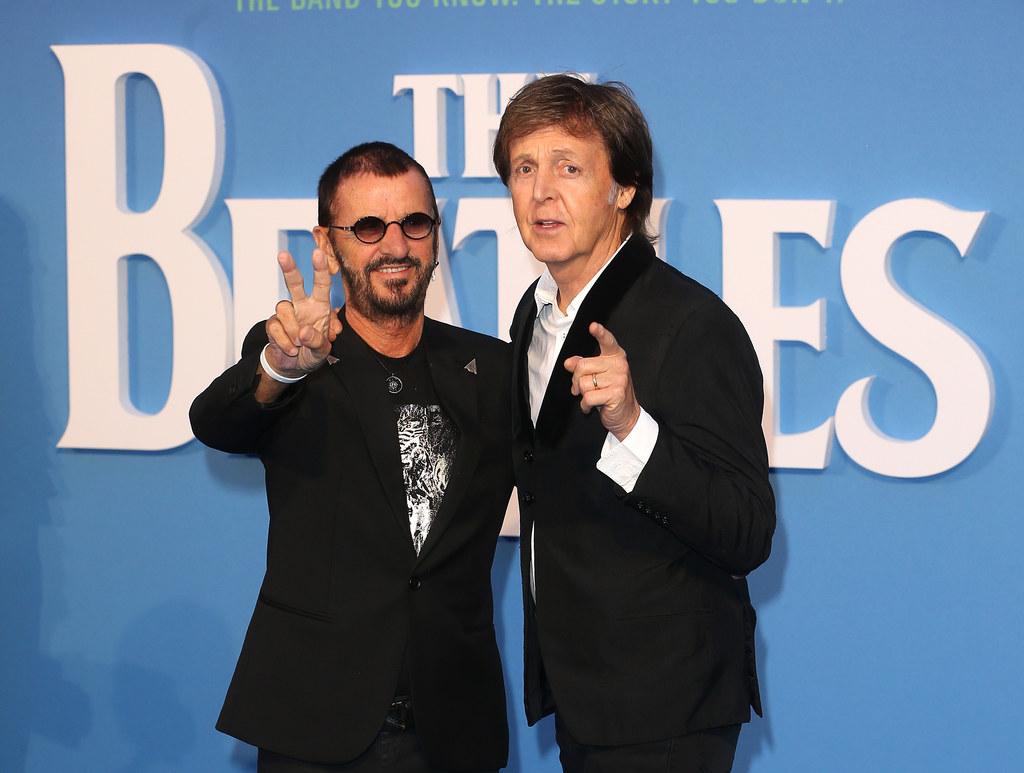 Ringo Starr i Paul McCartney w 2016 roku