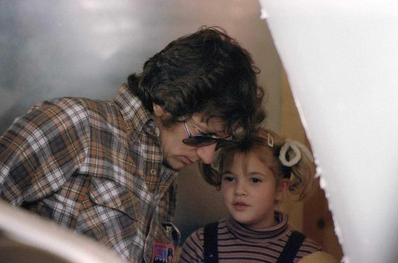 Steven Spielberg i Drew Barrymore