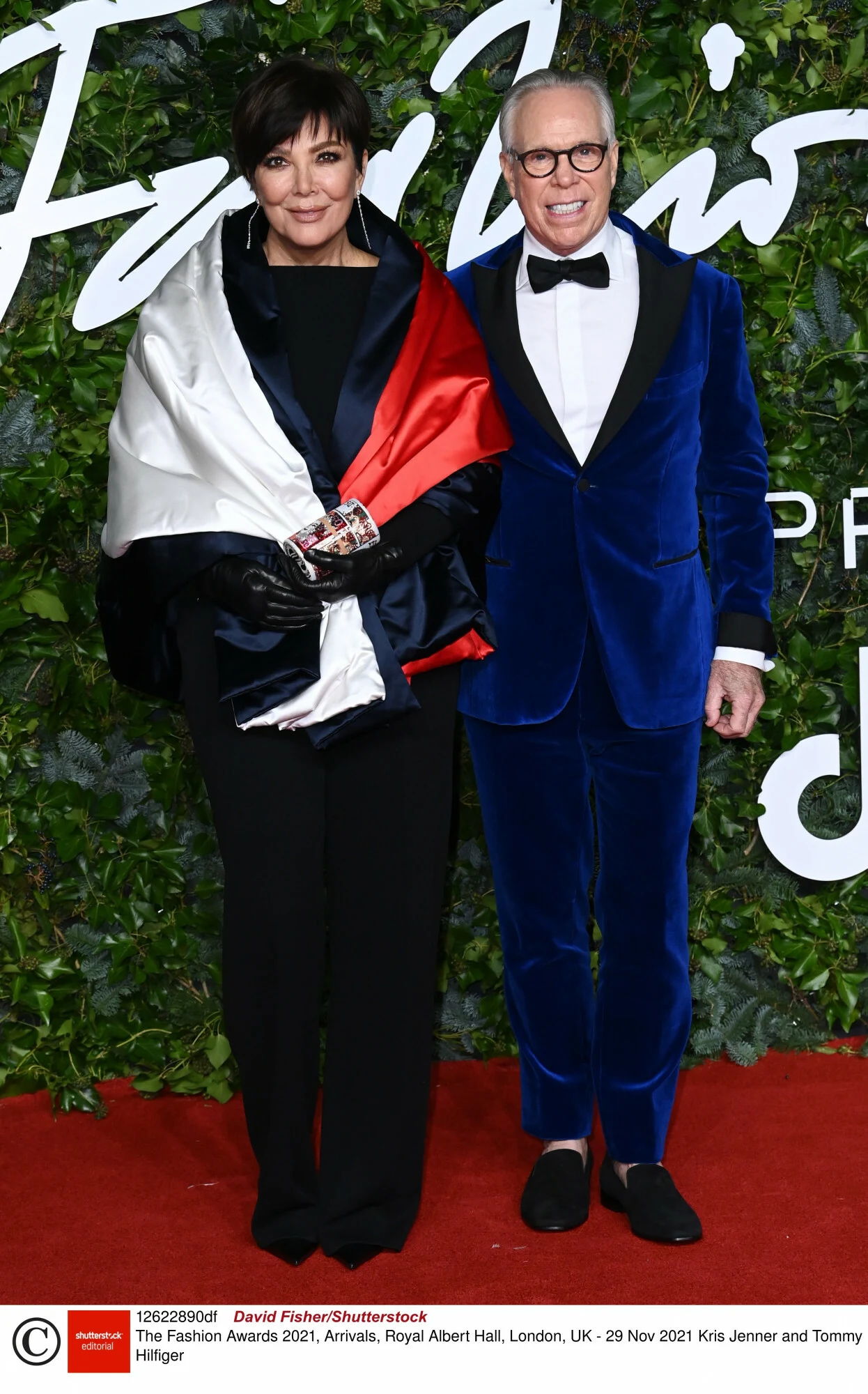 Kris Jenner i Tommy Hilfiger Kris Jenner i Tommy Hilfiger