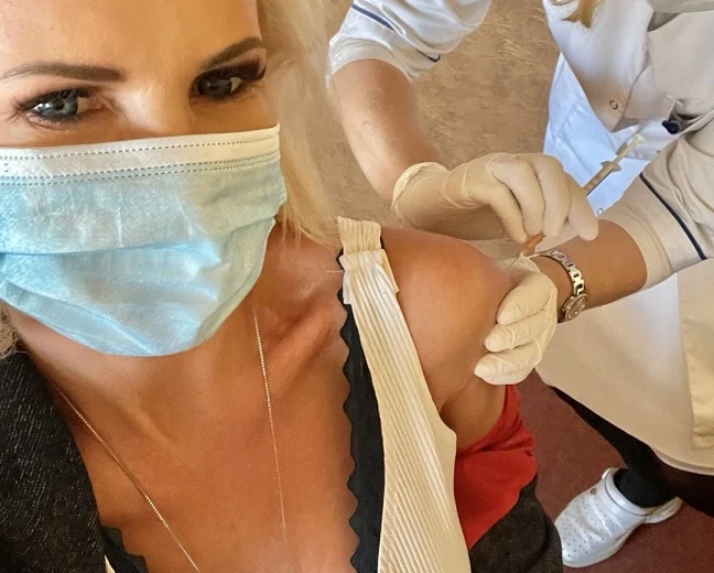 Joanna Racewicz zaszczepiona trzecią dawką