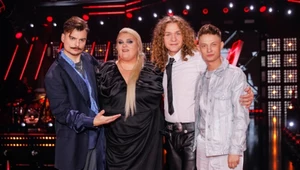 Finaiści "The Voice of Poland" - Wiktor Dyduł, Marta Burdynowicz, Bartosz Madej i Rafał Kozik