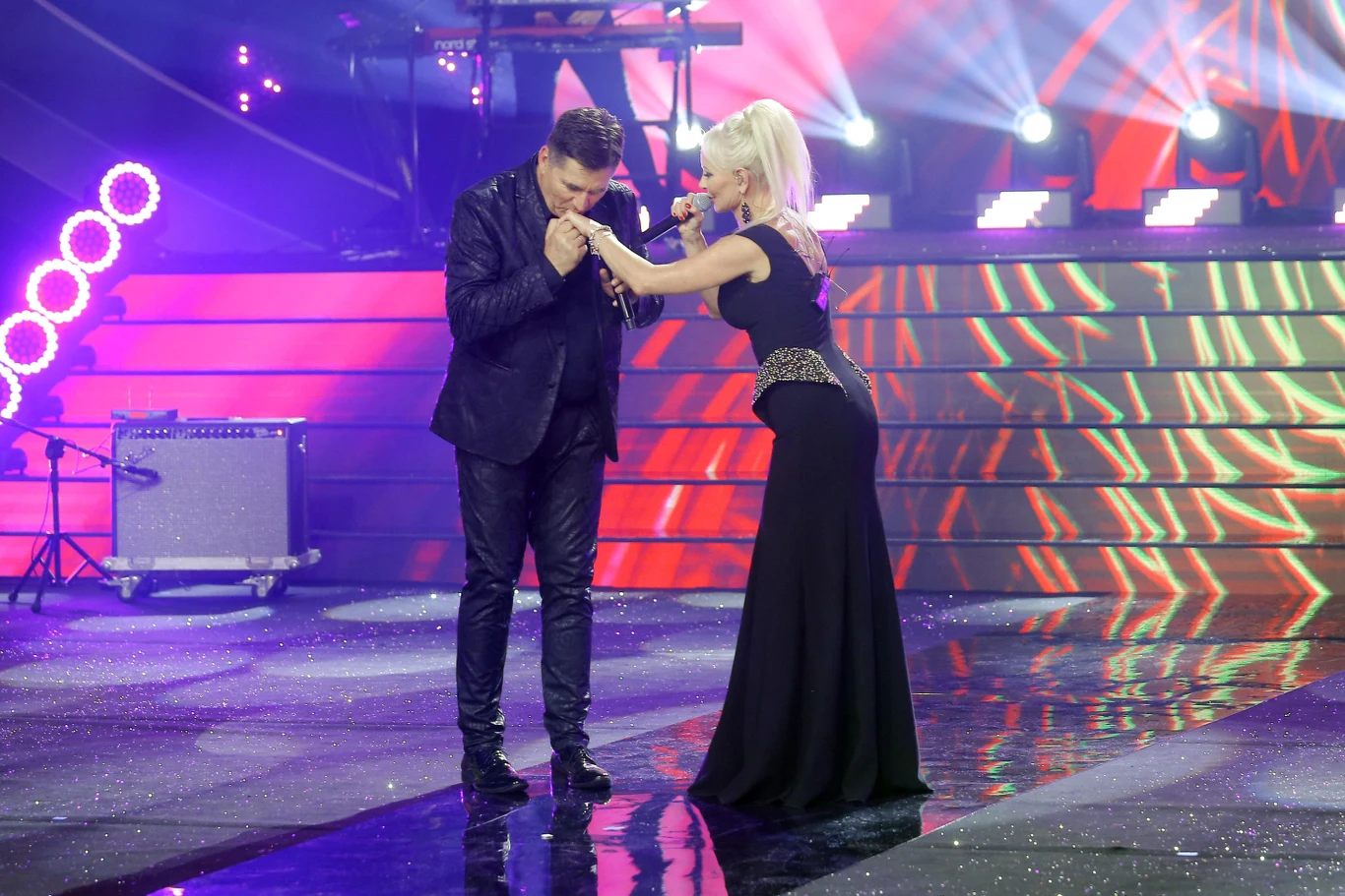 Sławomir Świerzyńsk i Elwira Mejk