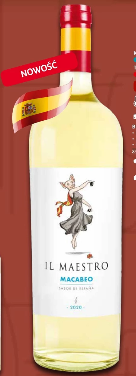 Wino białe Il Maestro