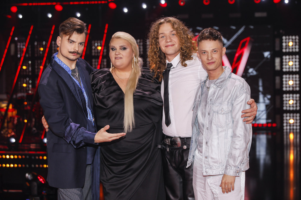 Na zdjęciu finaliści "The Voice of Poland" 