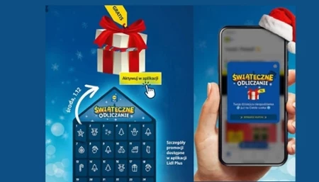 Lidl Plus - kalendarz adwentowy.