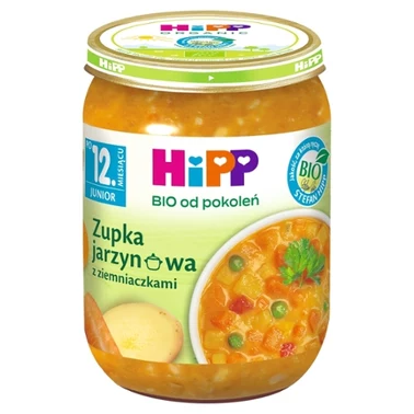 HiPP BIO Junior Zupka jarzynowa z ziemniaczkami po 1. roku 250 g - 2