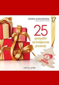 Gazetka promocyjna Oriflame - Dodatkowa oferta Oriflame - ważna do 19-12-2021