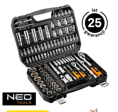 Zestaw kluczy nasadowych Neo Tools