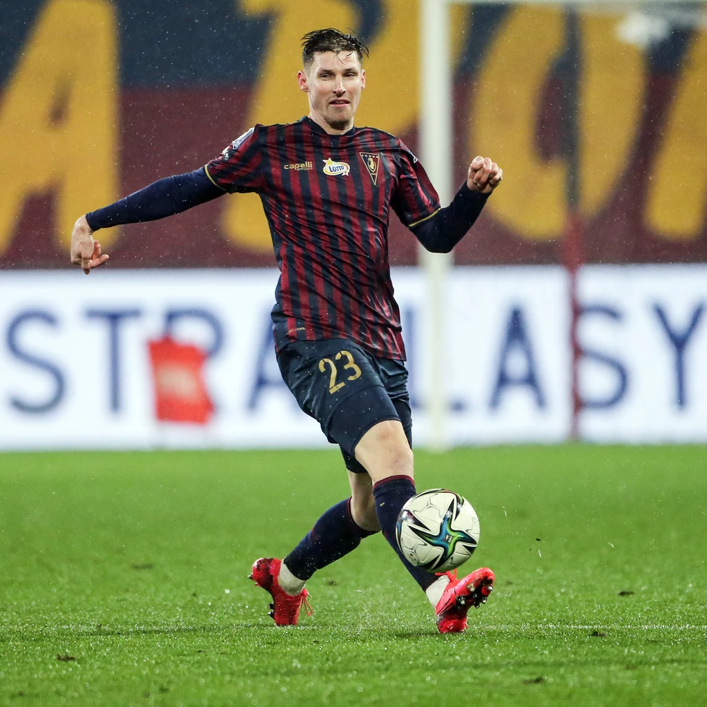 Benedikt Zech z Pogoni Szczecin Benedikt Zech z Pogoni Szczecin