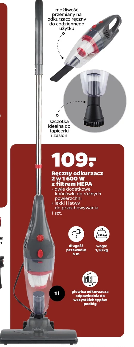 Odkurzacz Beldray