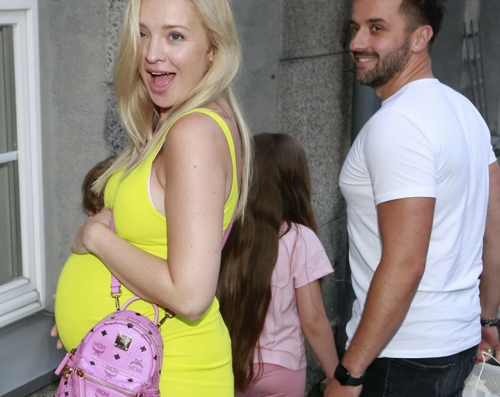 Barbara Kurdej-Szatan z mężem