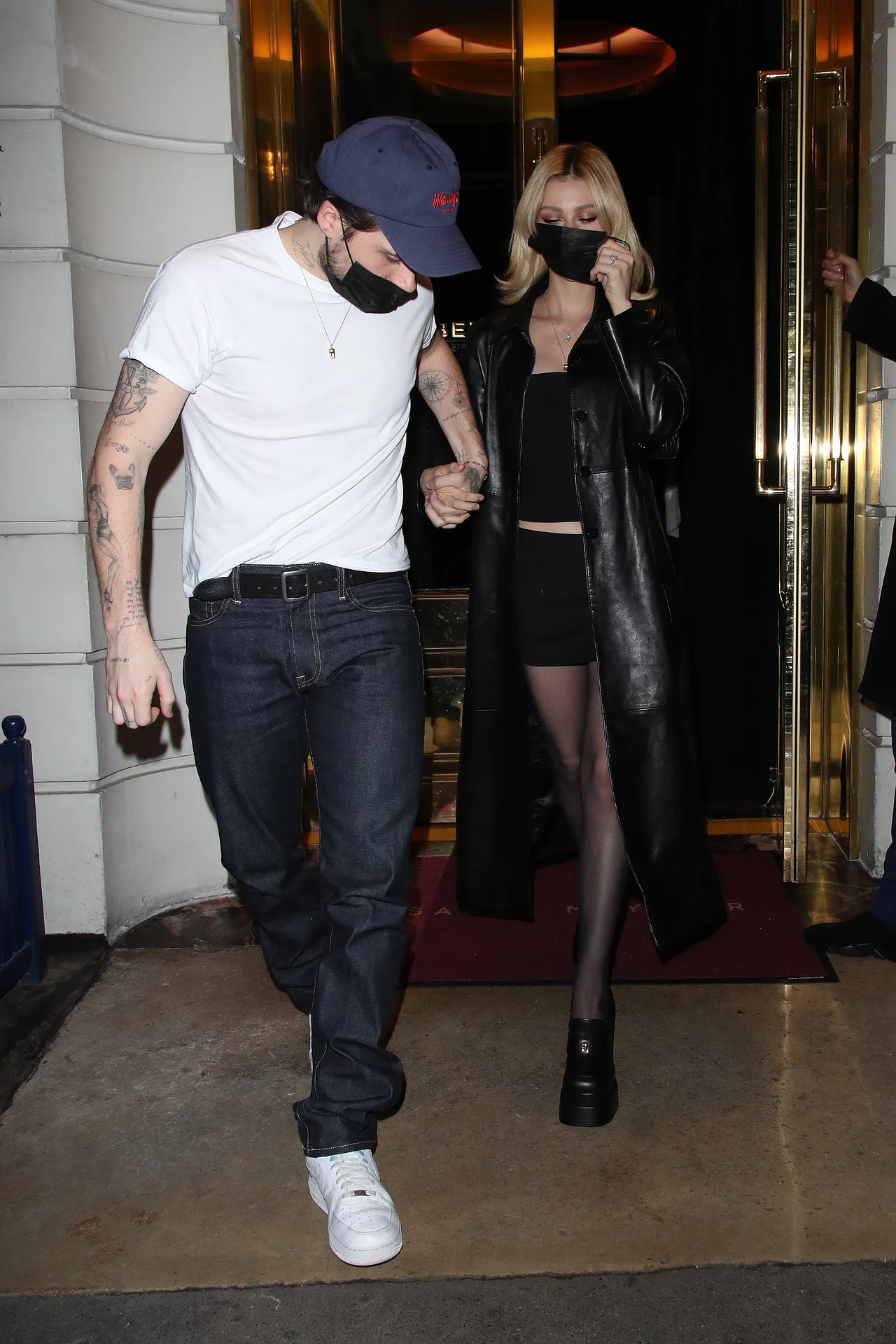 Brooklyn Beckham i Nicola Peltz Brooklyn Beckham i Nicola Peltz