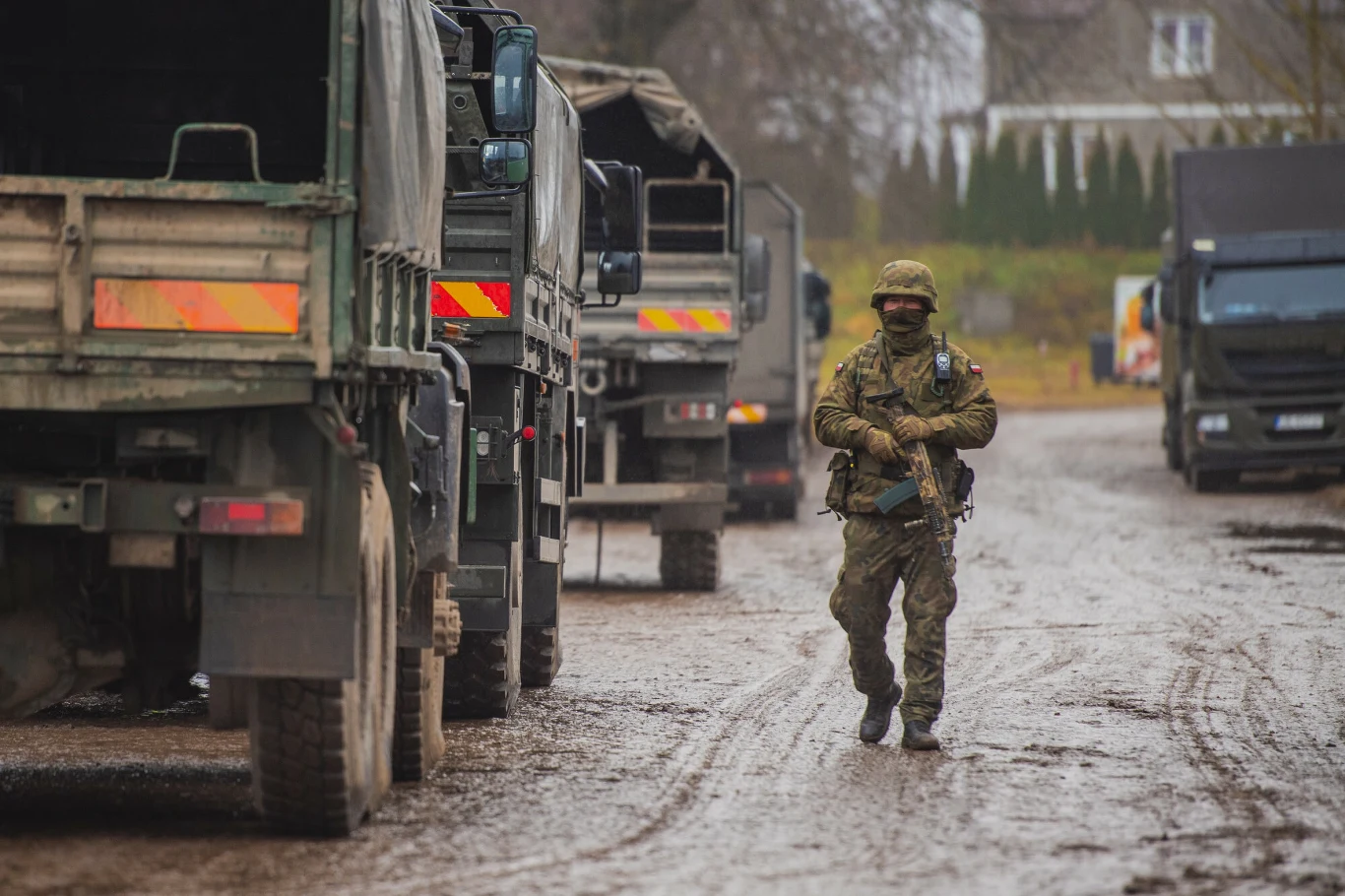 Polowa baza wojskowa w Szudzialowie Polowa baza wojskowa w Szudzialowie