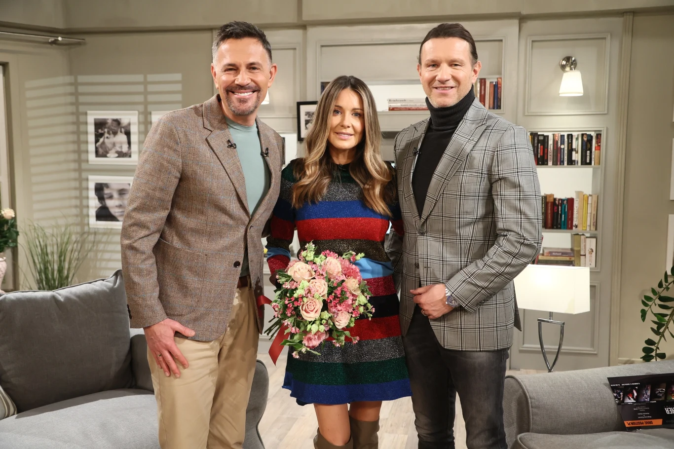 Krzysztof Ibisz, Małgorzata Rozenek-Majdan i Radosław Majdan w "Demakijażu" Krzysztof Ibisz, Małgorzata Rozenek-Majdan i Radosław Majdan w "Demakijażu"