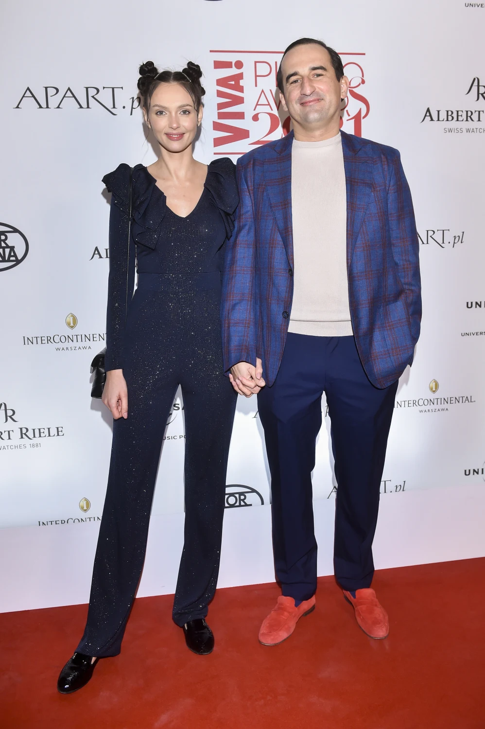 Gala 13. edycji VIVA! Photo Awards: Marcela Leszczak i Michał Misiek Koterski Gala 13. edycji VIVA! Photo Awards: Marcela Leszczak i Michał Misiek Koterski