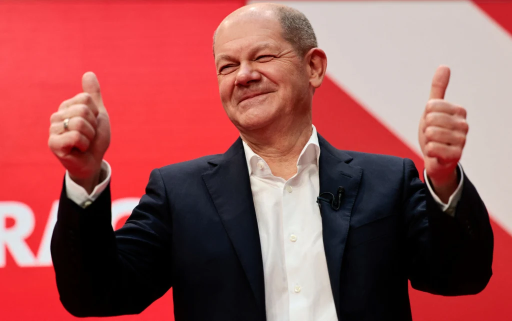 Olaf Scholz, kanclerz Niemiec i jeden z liderów SPD Olaf Scholz, kanclerz Niemiec i jeden z liderów SPD