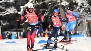 Norweg Sivert Guttorm Bakken (z lewej)