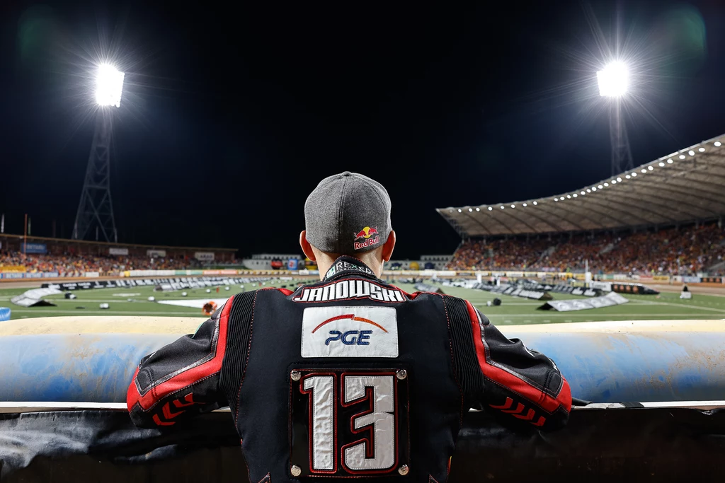 Maciej Janowski na Stadionie Olimpijskim Maciej Janowski na Stadionie Olimpijskim