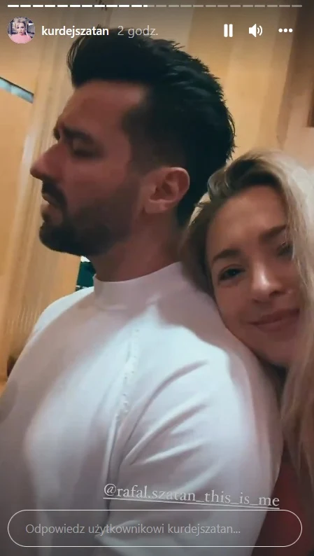 Barbara Kurdej-Szatan z mężem Rafałem Szatanem Barbara Kurdej-Szatan z mężem Rafałem Szatanem