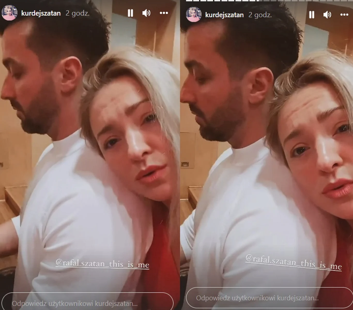 Barbara Kurdej-Szatan z mężem Barbara Kurdej-Szatan z mężem