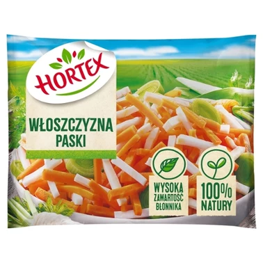 Hortex Włoszczyzna paski 450 g  - 2