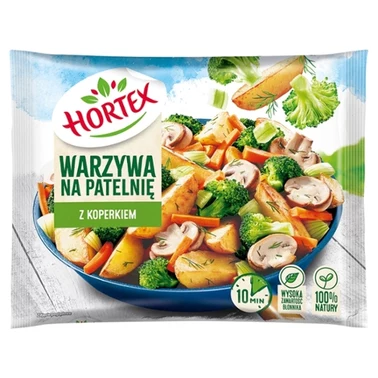 Hortex Warzywa na patelnię z koperkiem 450 g - 4