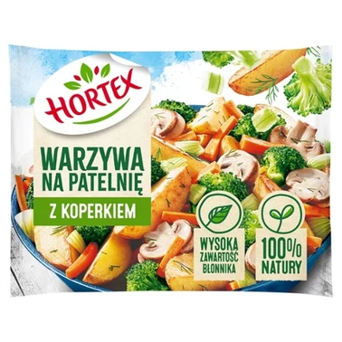 Hortex Warzywa na patelnię z koperkiem 450 g - 3