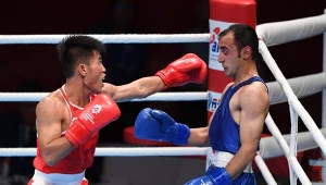  Afgańczyk Laisullah Azizi (z prawej) i Sunan Agung Amoragam z Indonezji