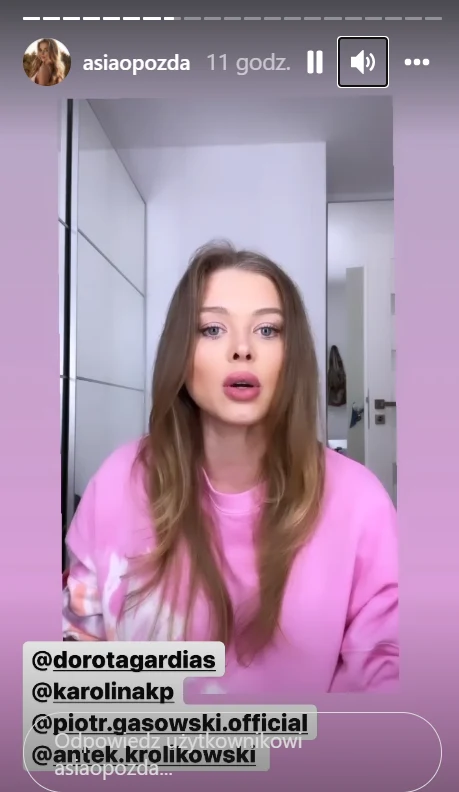 Joanna Opozda namierzyła hejterkę Joanna Opozda namierzyła hejterkę