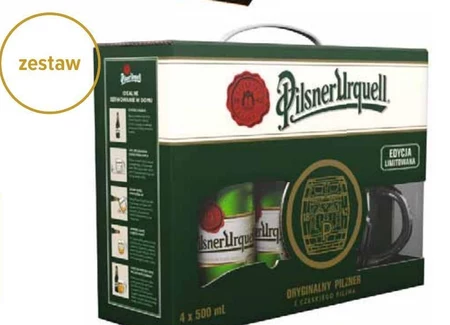 Zestaw piw Pilsner Urquell