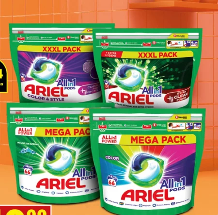 Kapsułki do prania Ariel