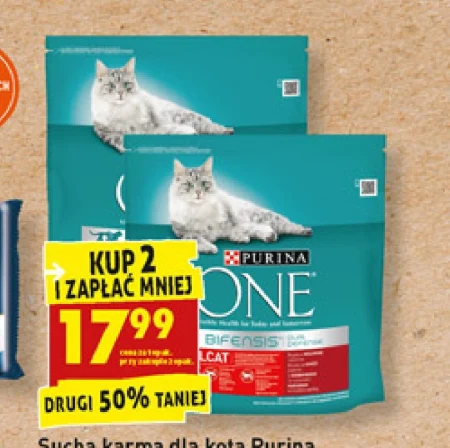 PURINA ONE Bifensis Sterilcat Karma dla kotów bogata w łososia 1,5 kg