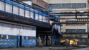 Teren Kopalni Węgla Kamiennego Bielszowice w Rudzie Śląskiej