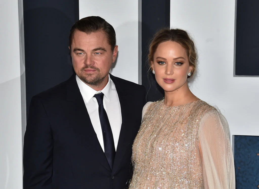 Jennifer Lawrence i Leonardo DiCaprio Jennifer Lawrence i Leonardo DiCaprio