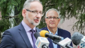 Adam Niedzielski i prof. Robert Flisiak, jeden z sygnatariuszy apelu