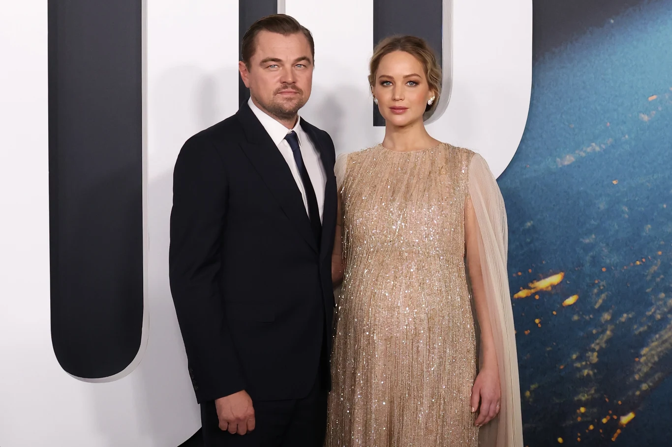 Leonardo DiCaprio i Jennifer Lawrcence