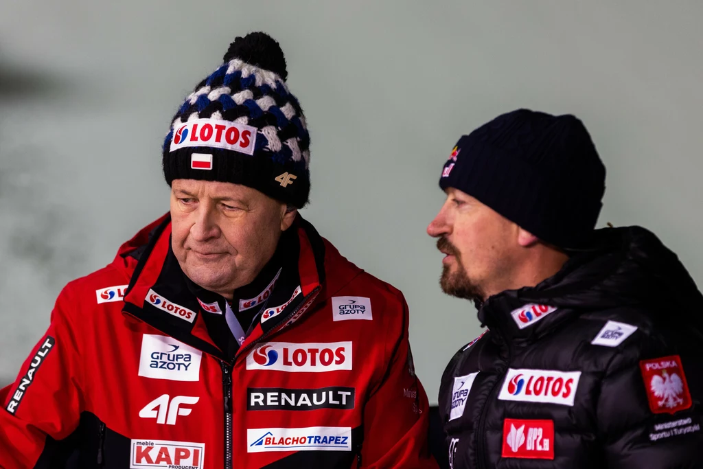 Apoloniusz Tajner i Adam Małysz Apoloniusz Tajner i Adam Małysz