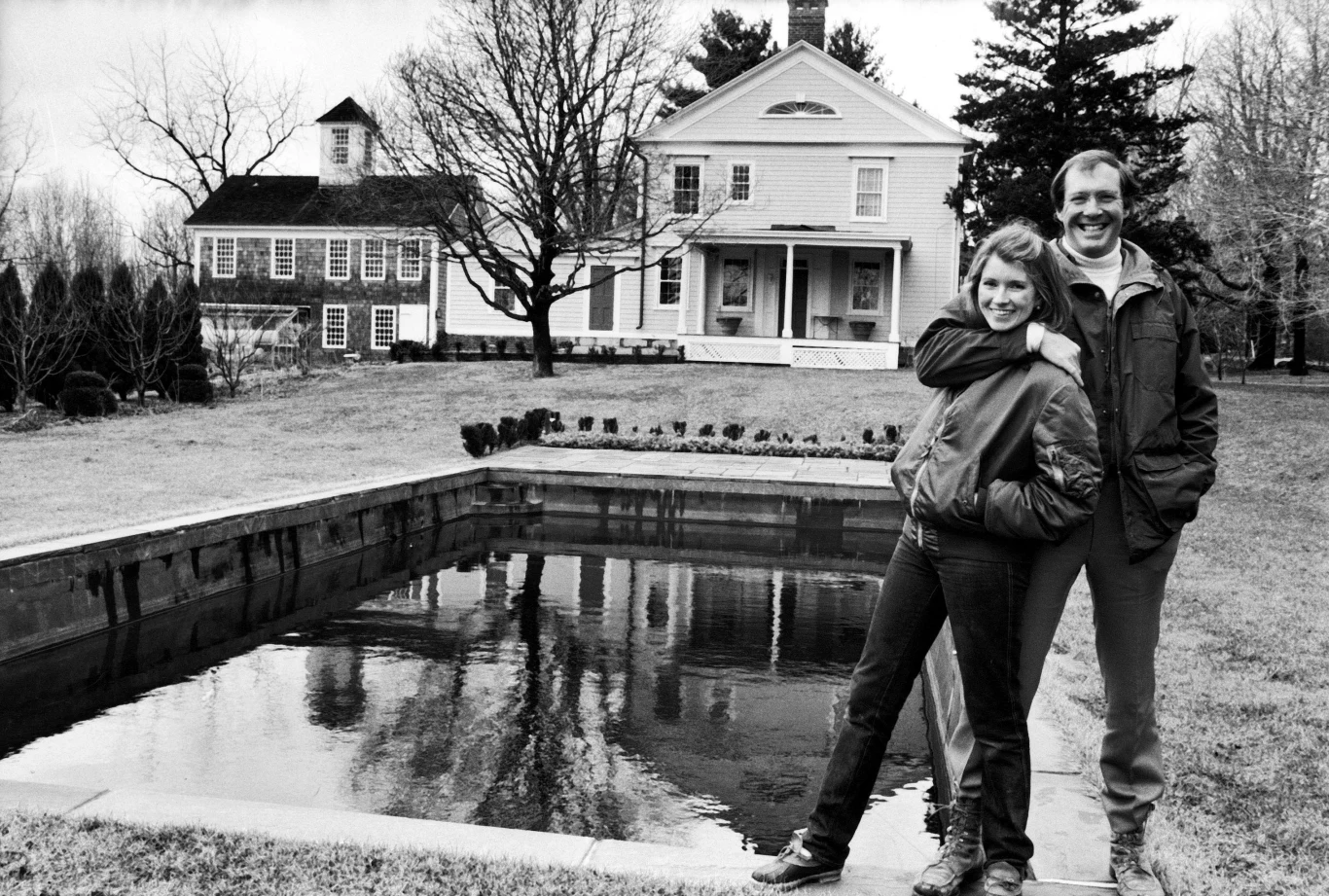 Martha Stewart z meżem Andym w 1980 roku