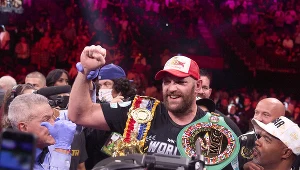Tyson Fury z pasami po walce z Deontayem Wilderem