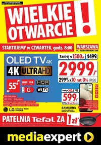 Gazetka promocyjna Media Expert - Media Expert - wielkie otwarcie Warszawa - ważna do 12-12-2021