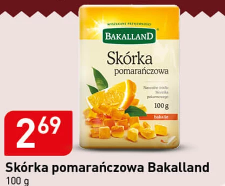 Bakalland Skórka pomarańczowa 100 g