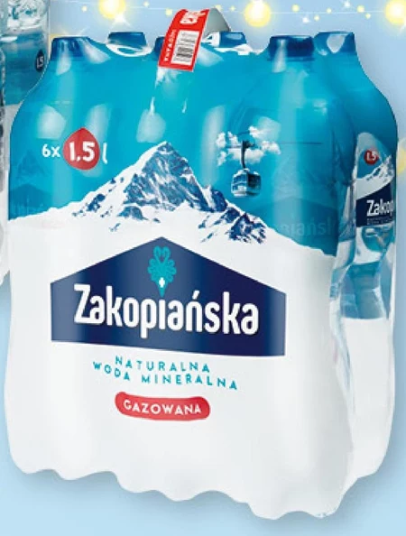 Woda mineralna Zakopiańska