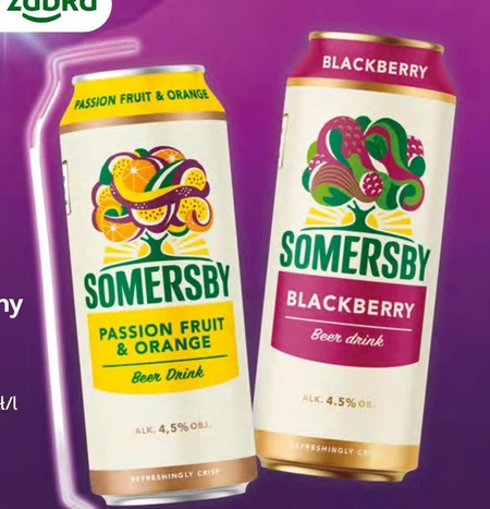 Somersby Napój piwny o smaku jeżynowym 500 ml