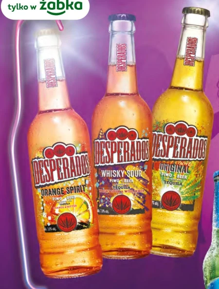 Desperados Strawberry Margarita Piwo 400 ml